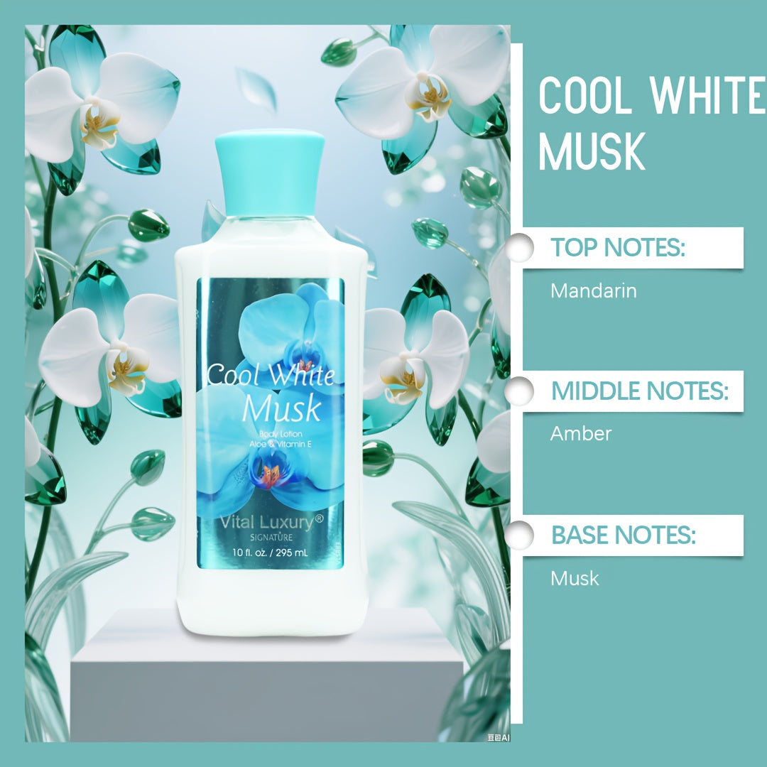 12-Fragrance Body Lotion, 10 Oz Per Bottle, Moisturizing And Fragrant Body Lotion, 12-hour Long-lasting Hydration, Contains Aloe Vera And Vitamin E, Floral,fruity,tropical Scents, Perfect For Winter