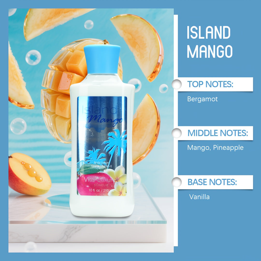 12-Fragrance Body Lotion, 10 Oz Per Bottle, Moisturizing And Fragrant Body Lotion, 12-hour Long-lasting Hydration, Contains Aloe Vera And Vitamin E, Floral,fruity,tropical Scents, Perfect For Winter