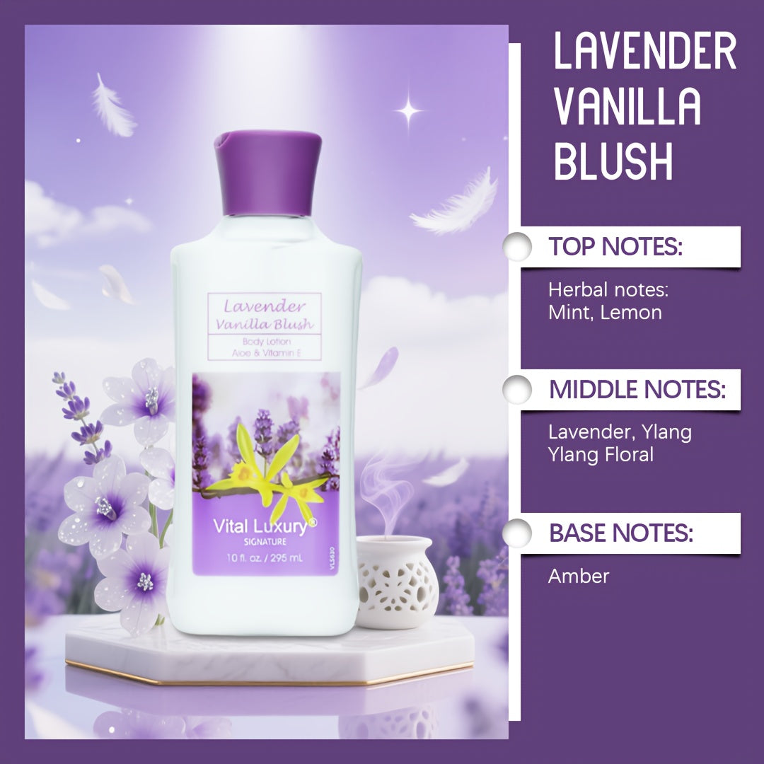 12-Fragrance Body Lotion, 10 Oz Per Bottle, Moisturizing And Fragrant Body Lotion, 12-hour Long-lasting Hydration, Contains Aloe Vera And Vitamin E, Floral,fruity,tropical Scents, Perfect For Winter