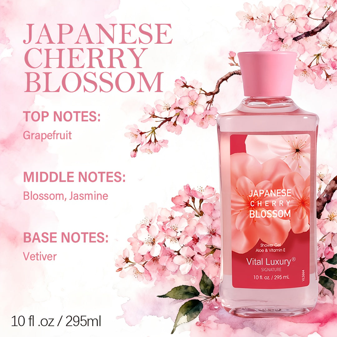 12 Scents,9.98 Oz. Unisex Shower Gel,body Wash. Large Size, Gently Cleanses And Moisturizes, Enriched With Aloe Vera And Vitamin E. Floral, Fruity, And Musky Notes. Perfect For Everyday Use Or Dates.