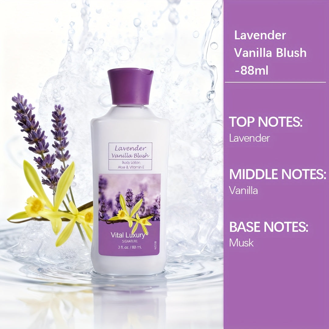 12-Fragrance Body Lotion, 10 Oz Per Bottle, Moisturizing And Fragrant Body Lotion, 12-hour Long-lasting Hydration, Contains Aloe Vera And Vitamin E, Floral,fruity,tropical Scents, Perfect For Winter