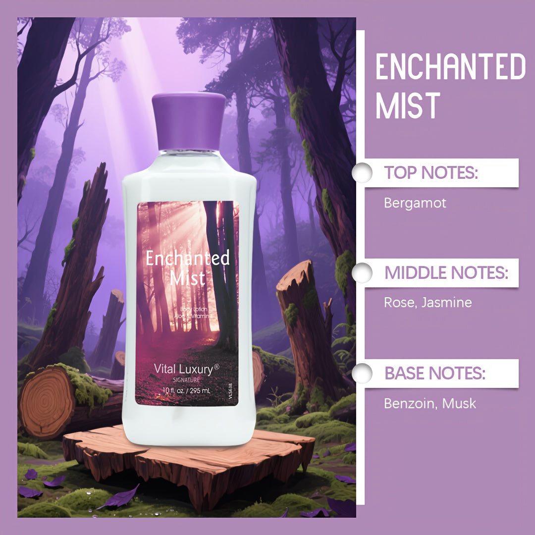 12-Fragrance Body Lotion, 10 Oz Per Bottle, Moisturizing And Fragrant Body Lotion, 12-hour Long-lasting Hydration, Contains Aloe Vera And Vitamin E, Floral,fruity,tropical Scents, Perfect For Winter