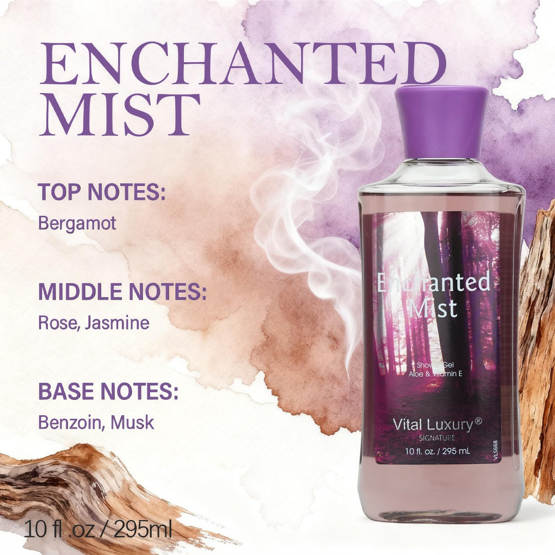 12 Scents,9.98 Oz. Unisex Shower Gel,body Wash. Large Size, Gently Cleanses And Moisturizes, Enriched With Aloe Vera And Vitamin E. Floral, Fruity, And Musky Notes. Perfect For Everyday Use Or Dates.