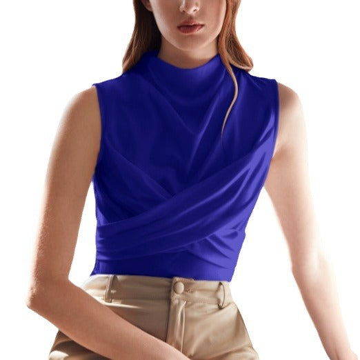New Round-neck Cross-back Vest Top
